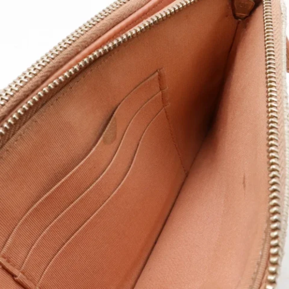 Chanel Vintage Pre-owned Canvas handbags Pink Dames