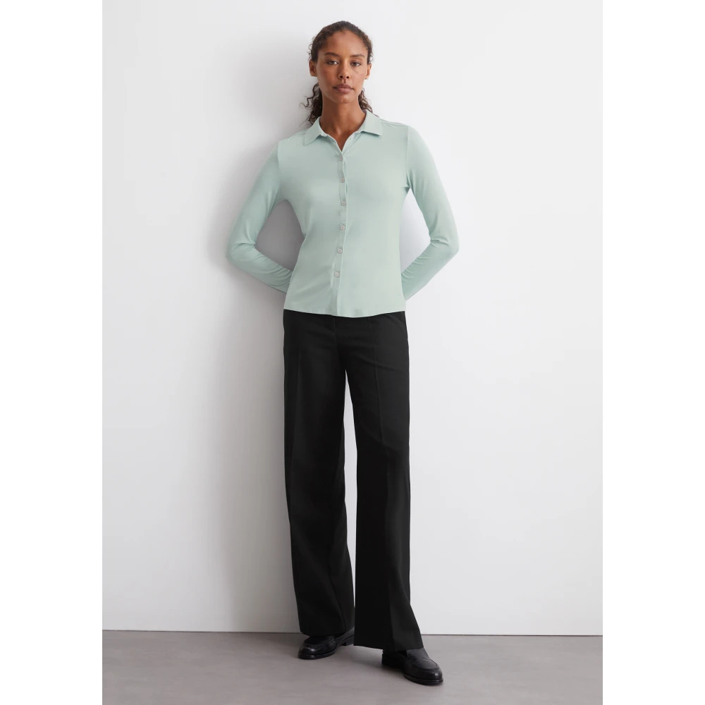 Marc O'Polo Gewone jerseyblouse Green Dames