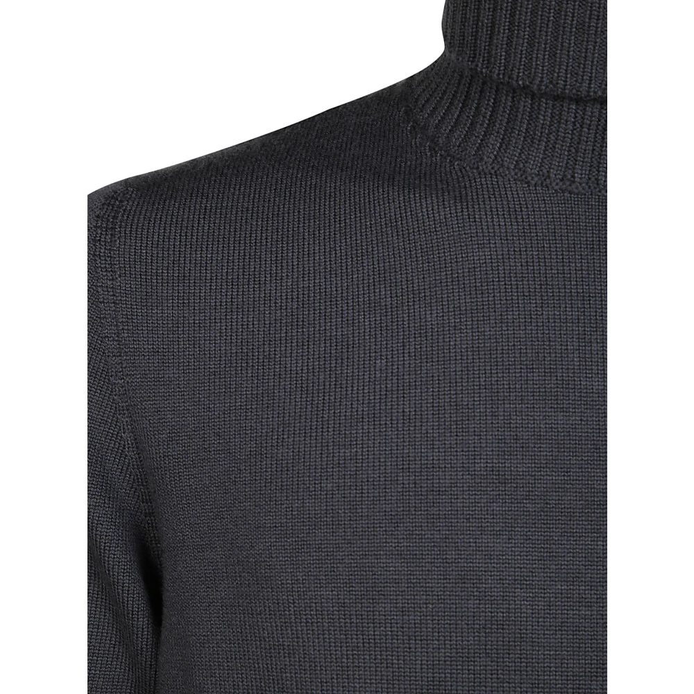 Drumohr Merino Coltrui Trui Black Heren