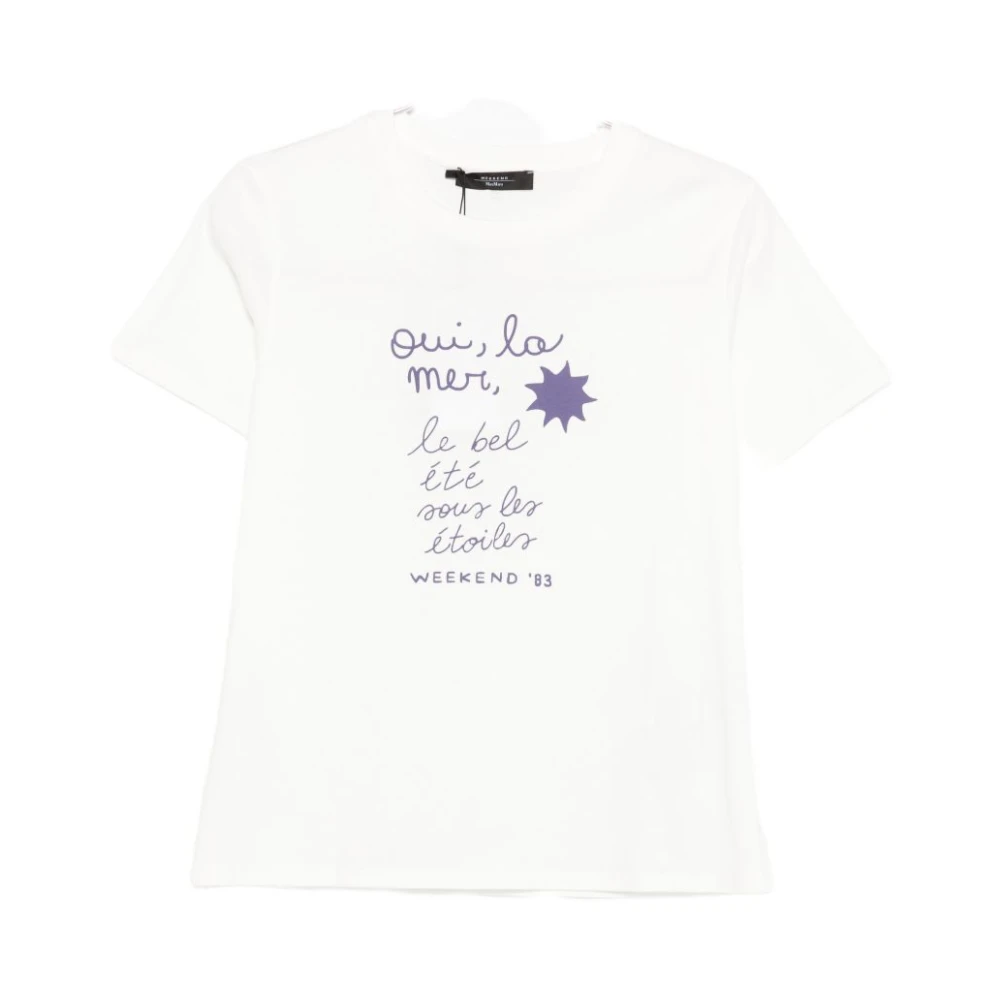 Weekend Max Mara Women's White T-Shirts, Xs, Pantera T-Shirt