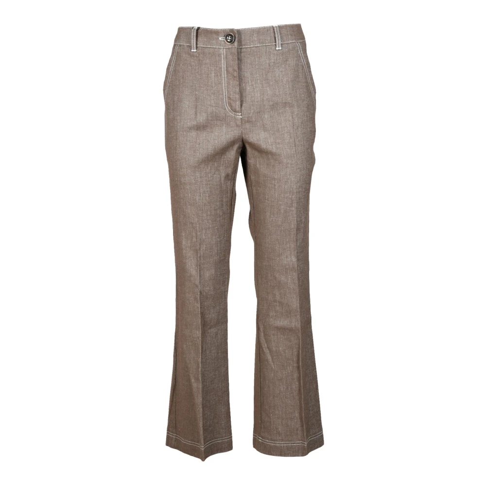 Trousers > Wide Trousers - - Marella - Modalova
