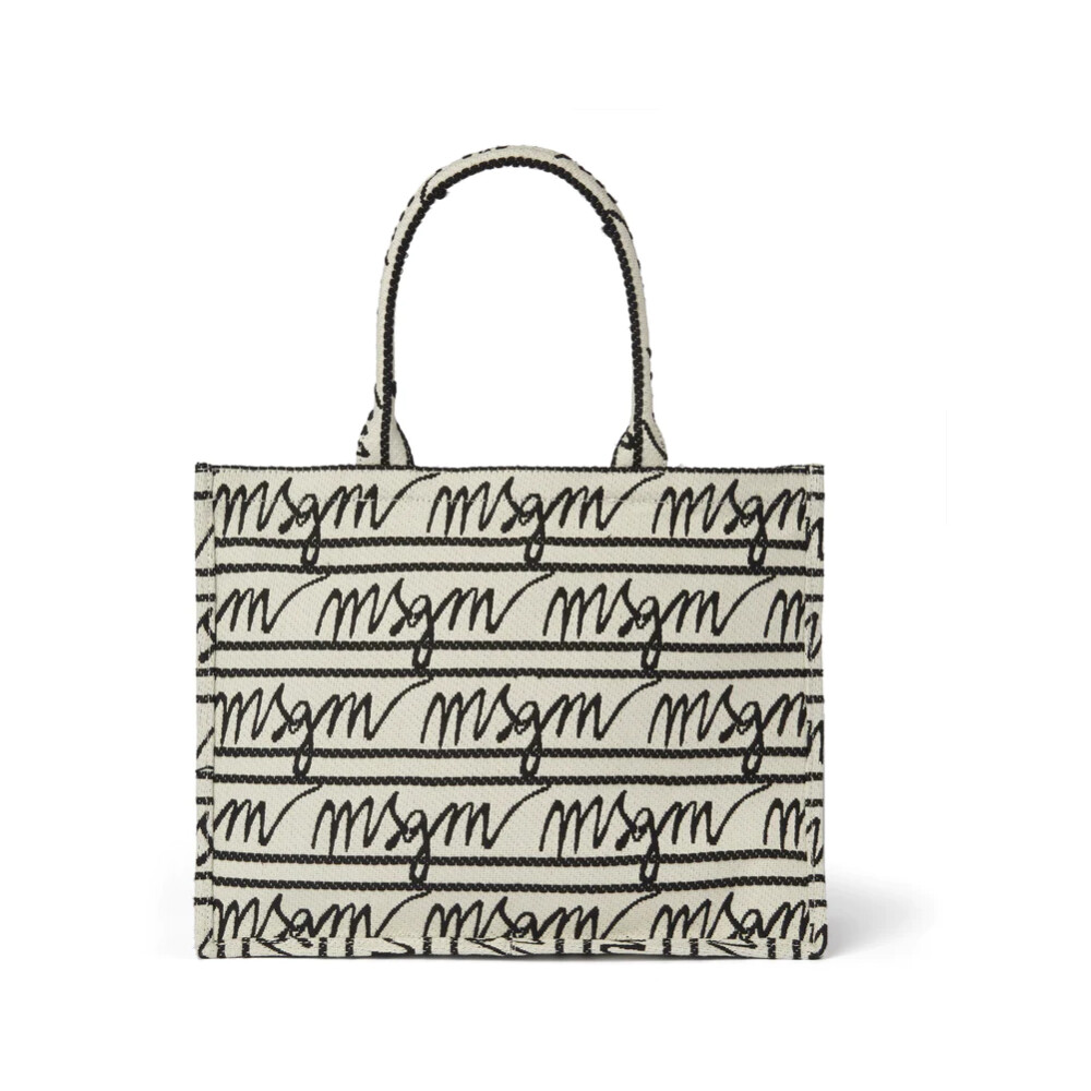 Jacquard Tote Bag MSGM Women s Fashion Miinto