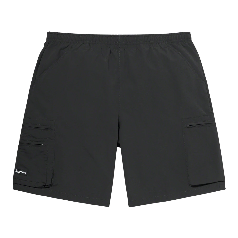 Supreme Zwarte Cargo Water Shorts Limited Edition Black Heren