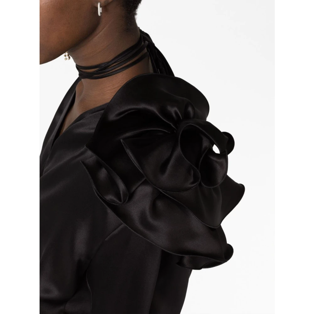 Magda Butrym Blouse Black Dames