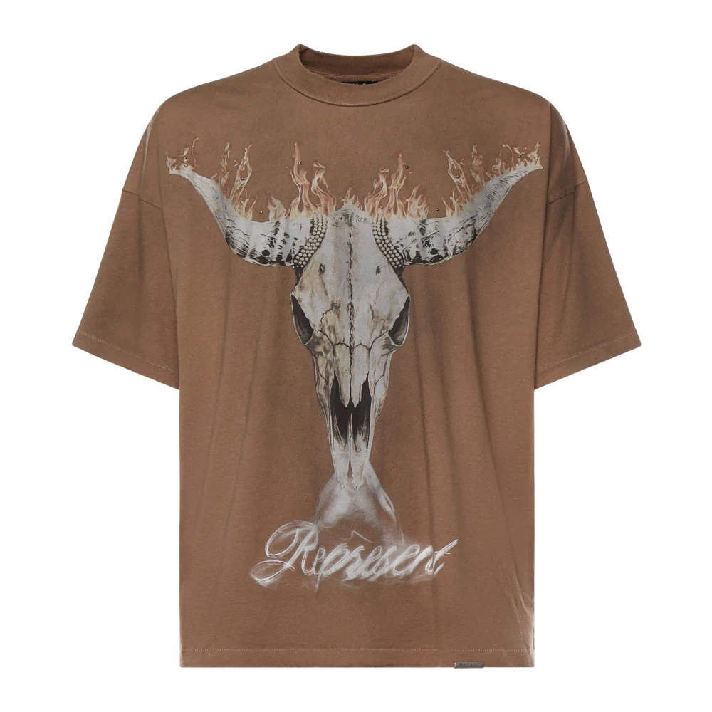 Represent Men's Brown T-Shirts, M, British Cowboys T-Shirt