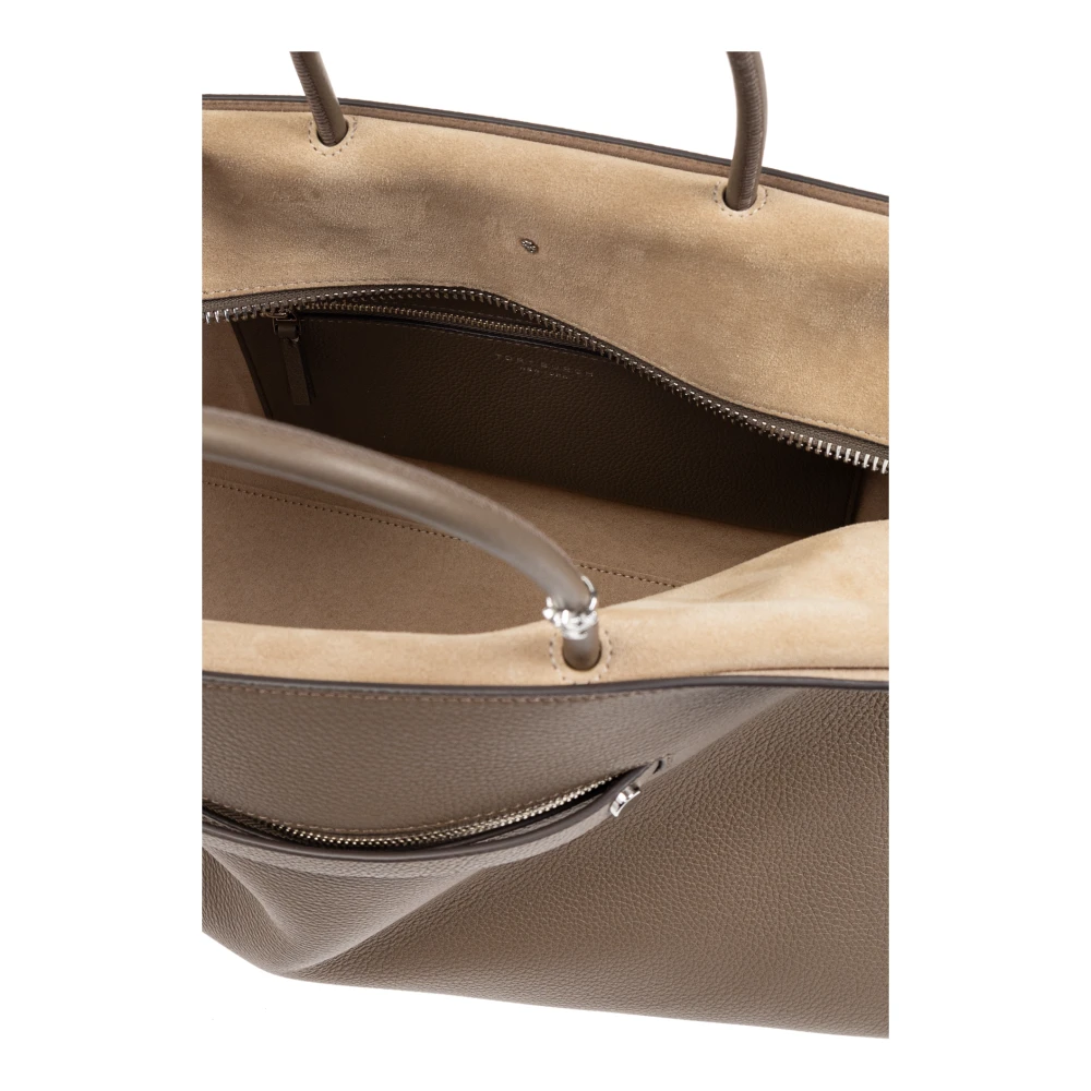TORY BURCH Tas Mercer type Shopper Brown Dames
