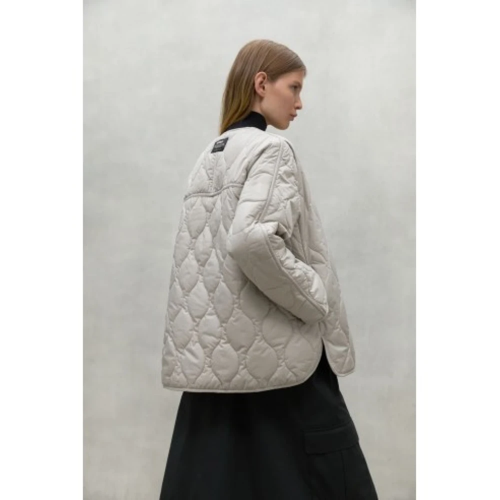 Ecoalf Waterafstotende jas met Dope Dye-technologie Beige Dames