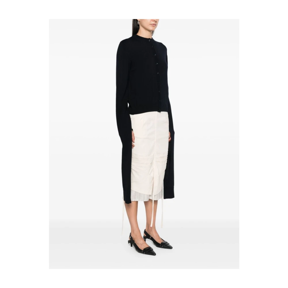 Coperni Blauwe Wollen Trui Blue Dames