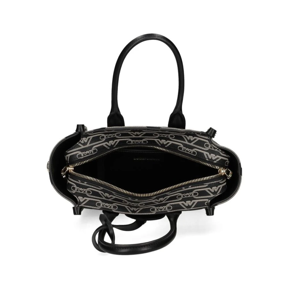 Emporio Armani Schoudertas met Monogram Patroon Gray Dames