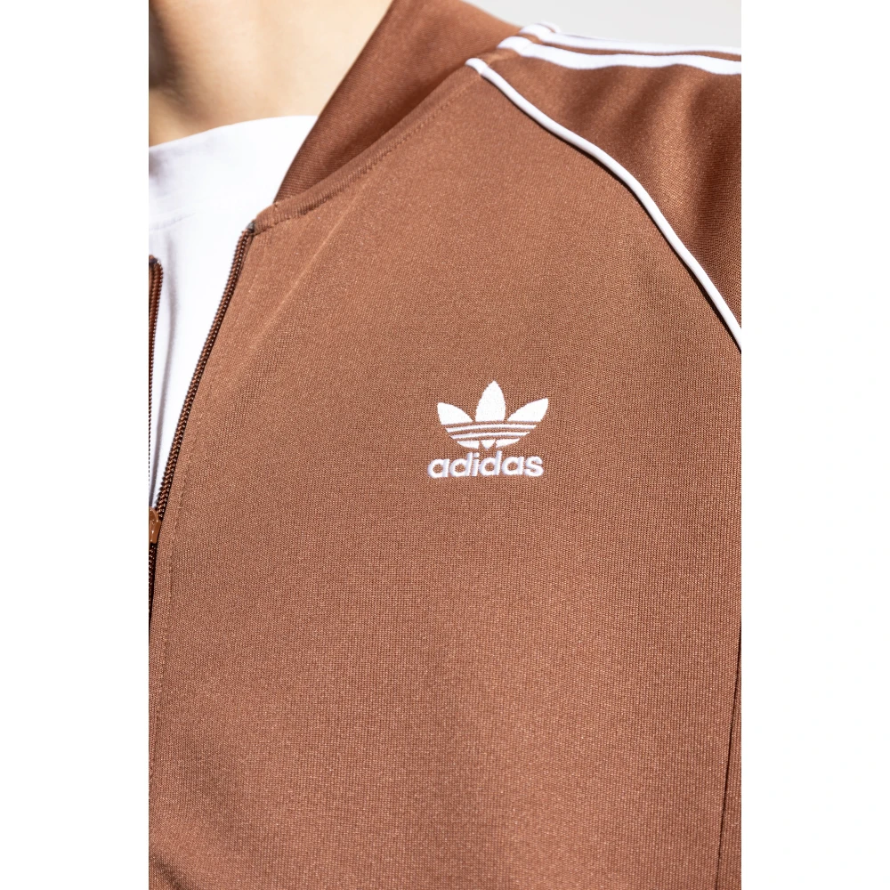 adidas Originals Rits-sweatshirt Brown Heren