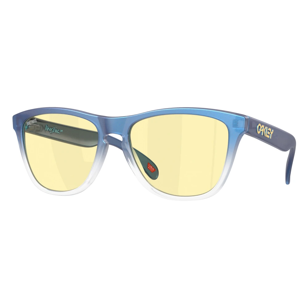 Oakley Blue Sunglasses, Male, 55 Mm, Frogskins Sunglasses