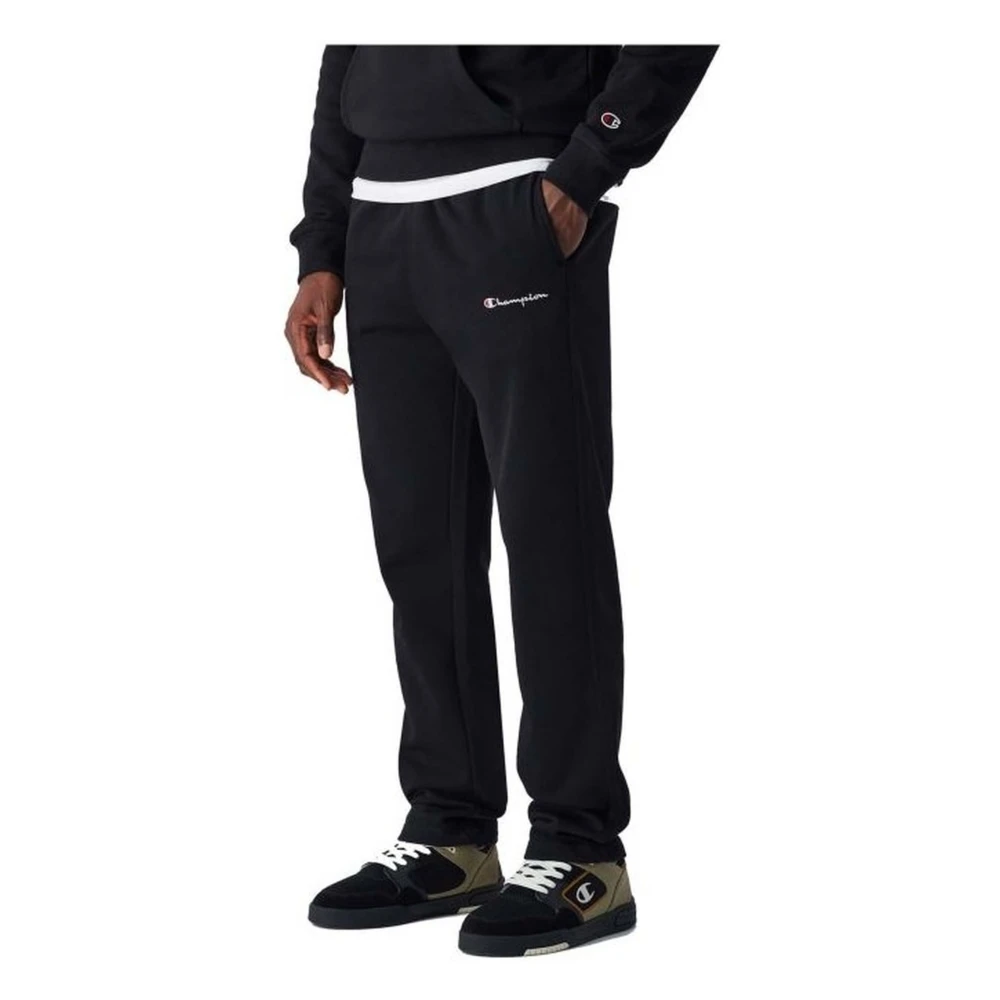 Champion Rechte zoom Lange broek Black Heren