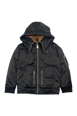 veste-enfant-noire-a-doublure-en-fourrure