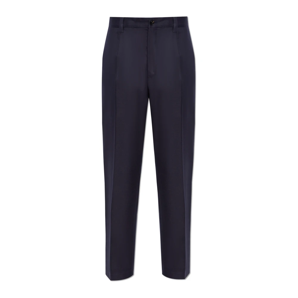 Dolce & Gabbana Men's Blue Suit Trousers,, Wool Trousers 2XL