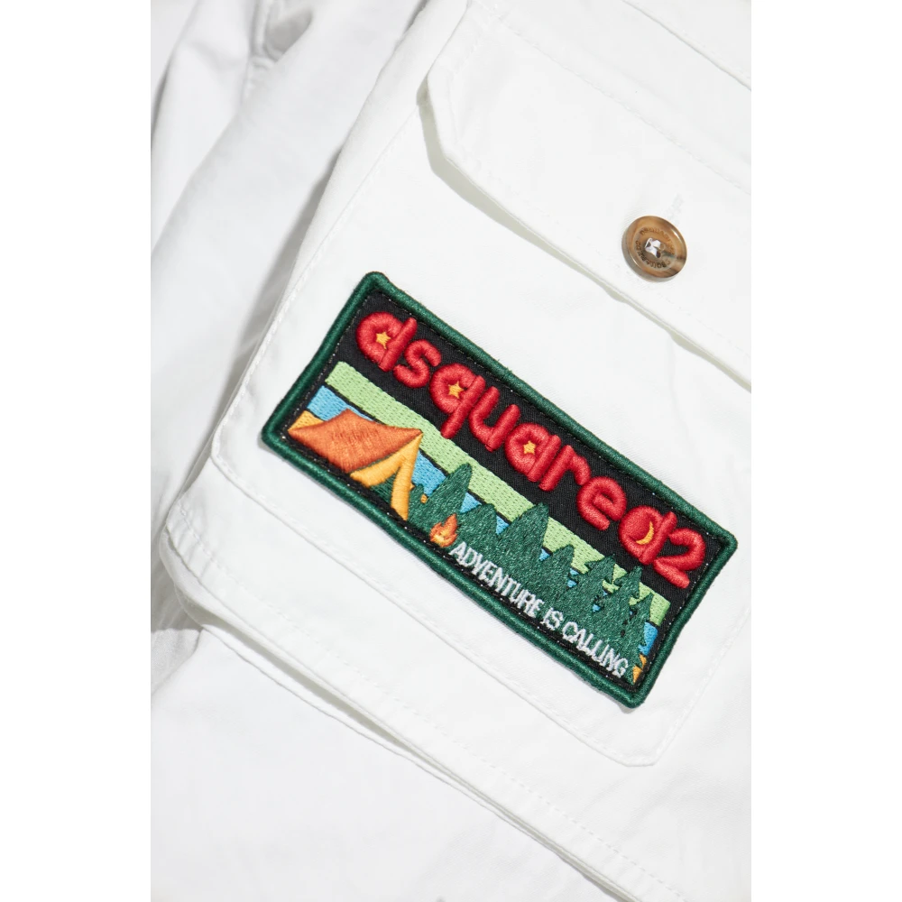 Dsquared2 Shorts Boxer White Heren