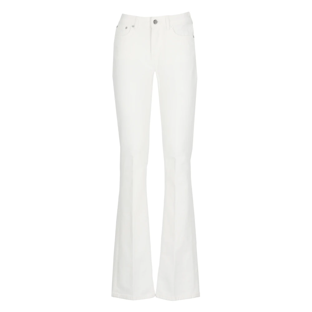 Dondup Mujer Blanco - Vaqueros Acampanados - Jeans - W29 - Vaqueros Acampanados