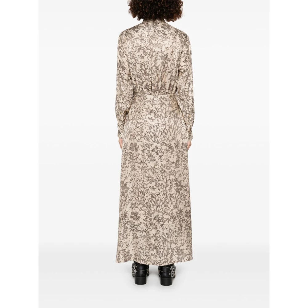 Golden Goose Multikleur Jurk met Voorknoopsluiting Multicolor Dames