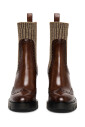 bottines-chaussettes-brogue-en-cuir-classique