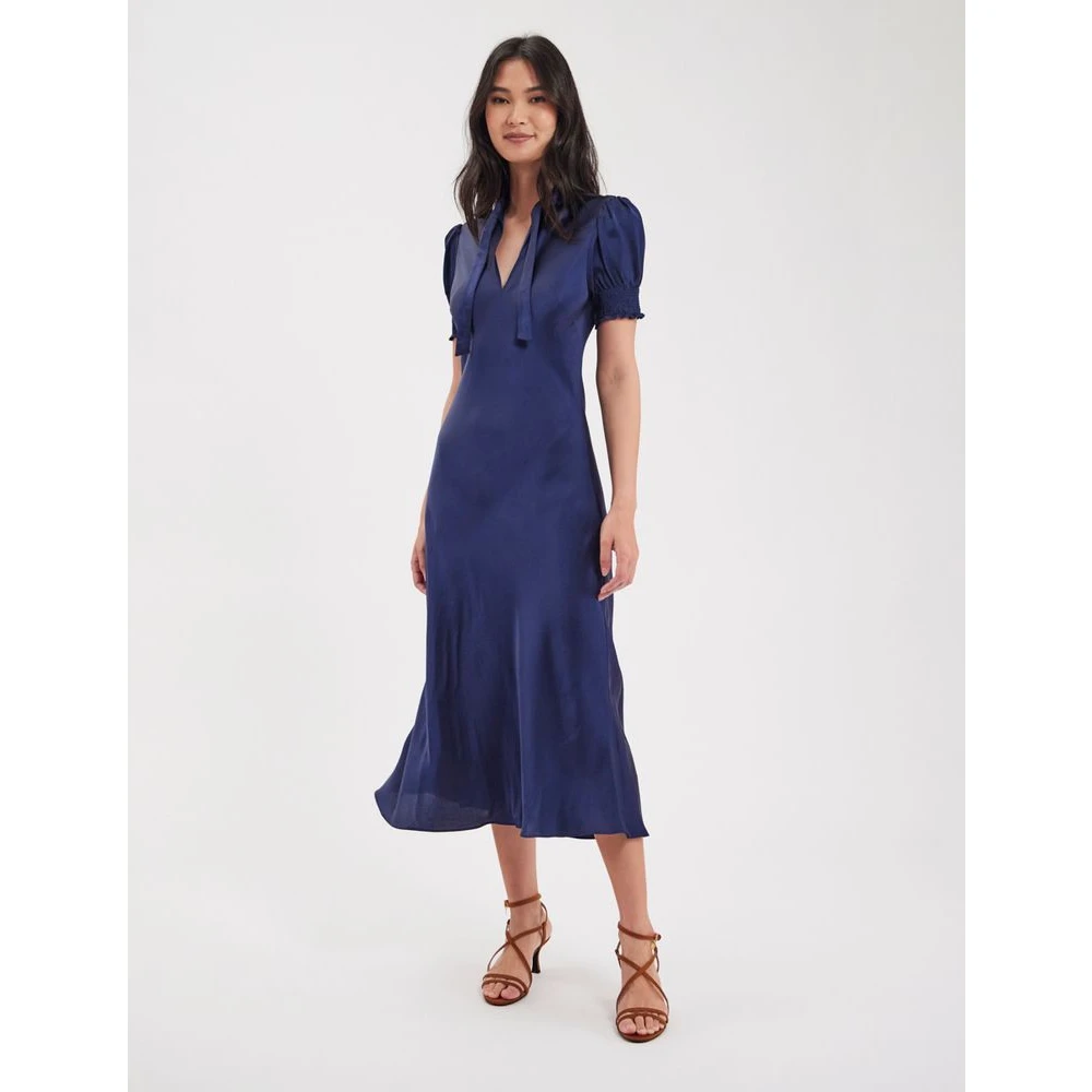 Ines De La Fressange Paris Cerise Cocktail Jurk Blue Dames