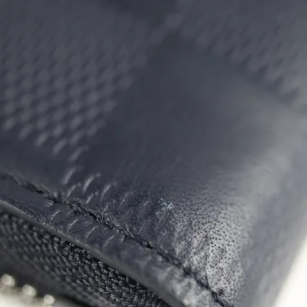 Louis Vuitton Vintage Pre-owned Leather wallets Black Dames