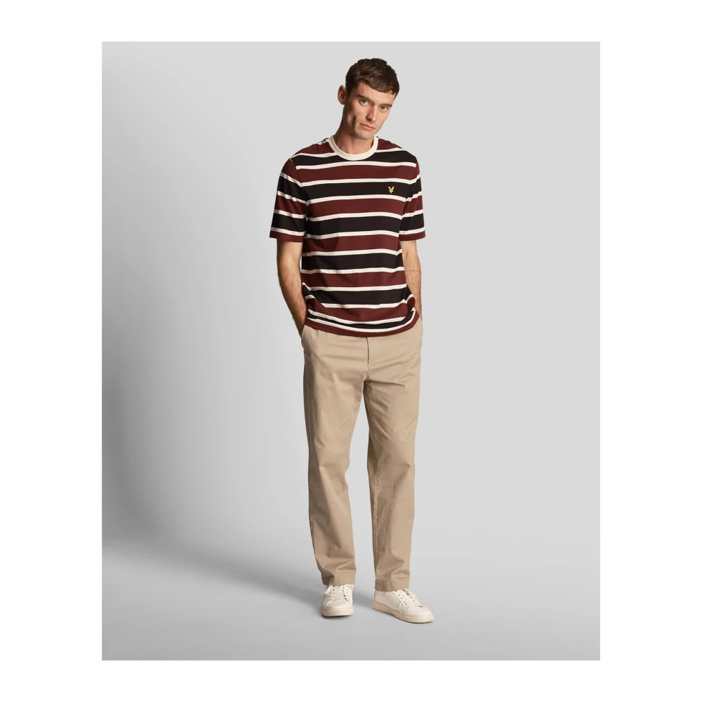 Lyle & Scott Gestreept T-shirt Multicolor Heren