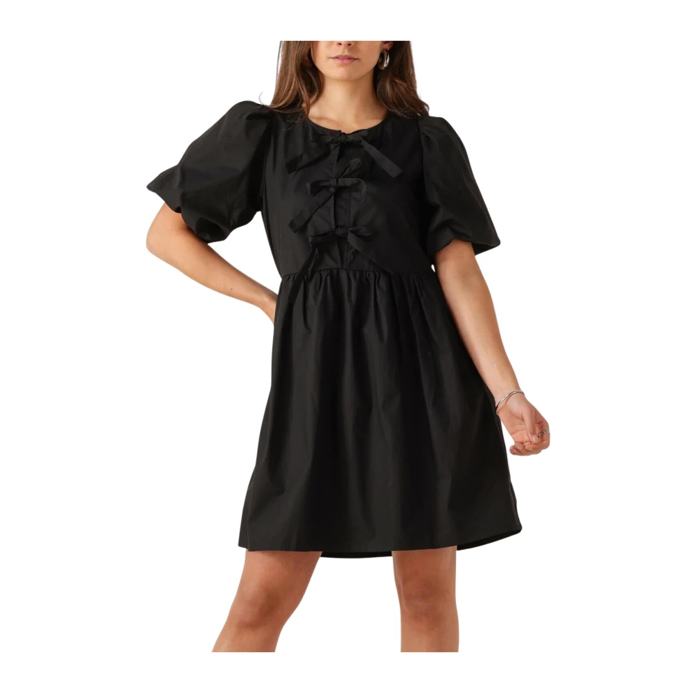 Notre-v Elegante Zwarte Minijurk Black Dames