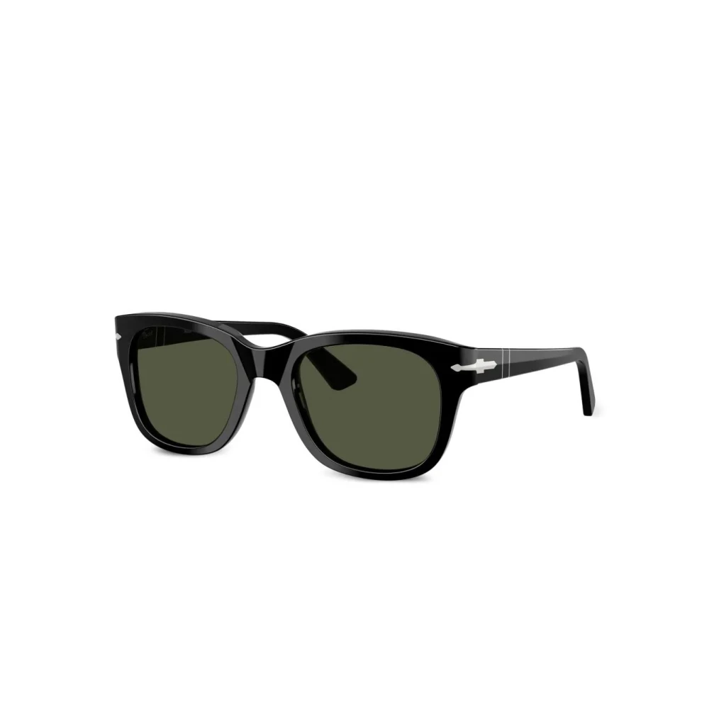 Persol Unisex Black Sunglasses, 53 Mm, Po3372s 9531 Sunglasses