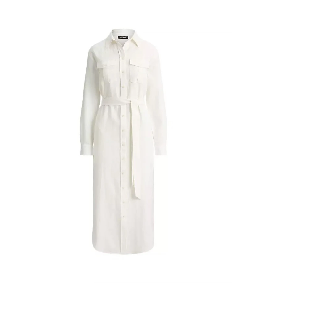 Ralph Lauren Donna Bianco Abiti, 2XS, New,