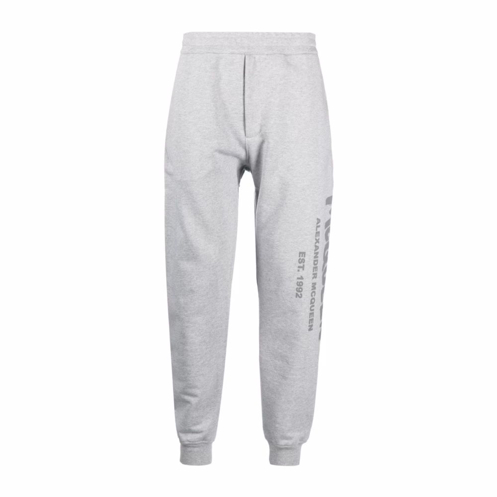 Graffiti Print Cuffed Joggers