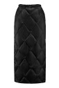jupe-en-nylon-brillant-avec-fermeture-eclair