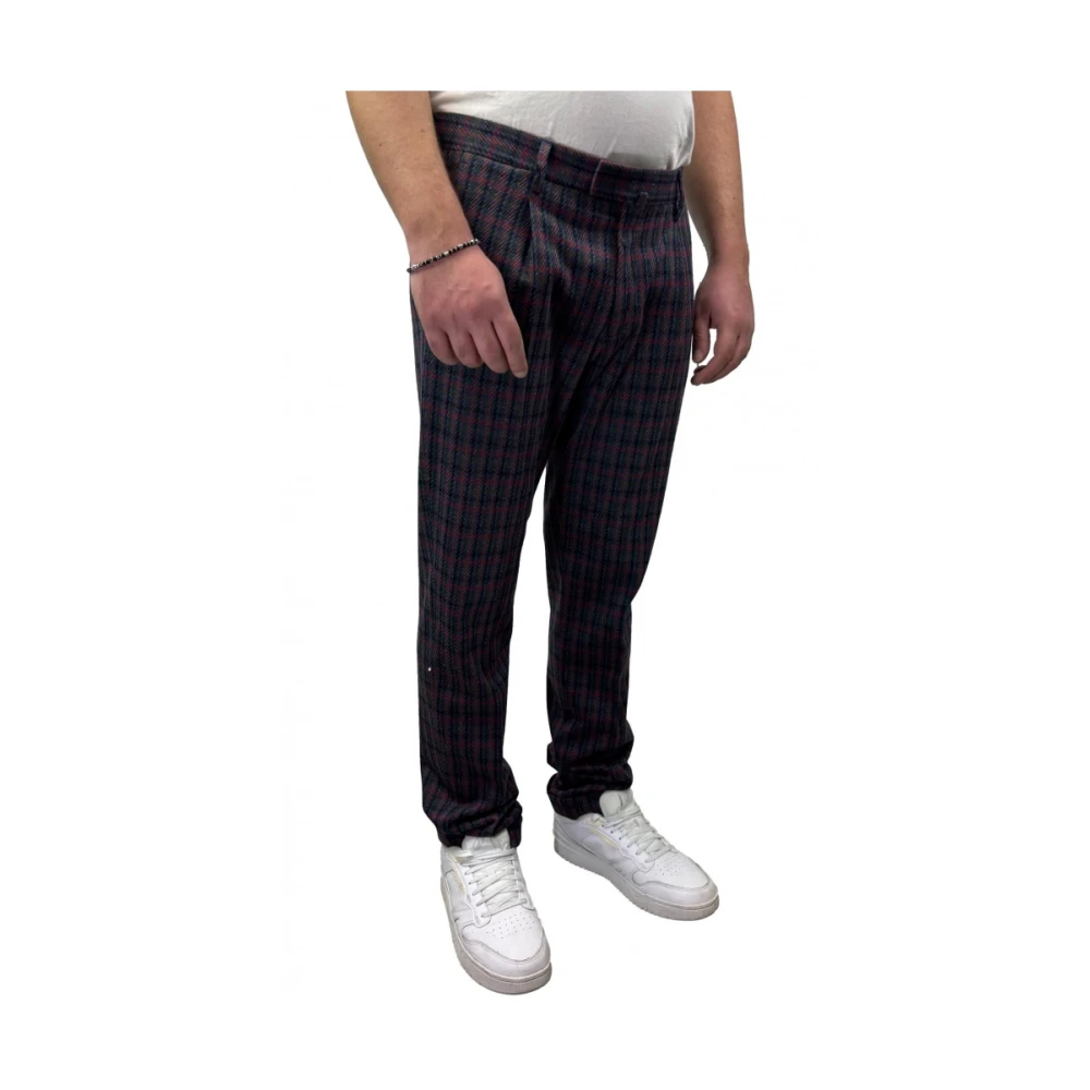 Briglia Klassieke katoenwolmix broek Multicolor Heren