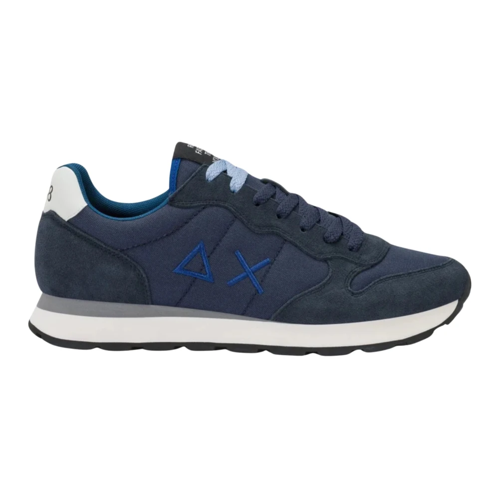 Sun68 , Sneakers, Male, Blue, 11 Uk, Tom Solid Trainers
