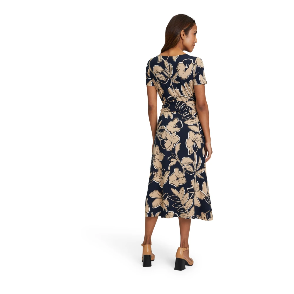 Betty Barclay Bloemenprint Jersey Jurk Multicolor Dames
