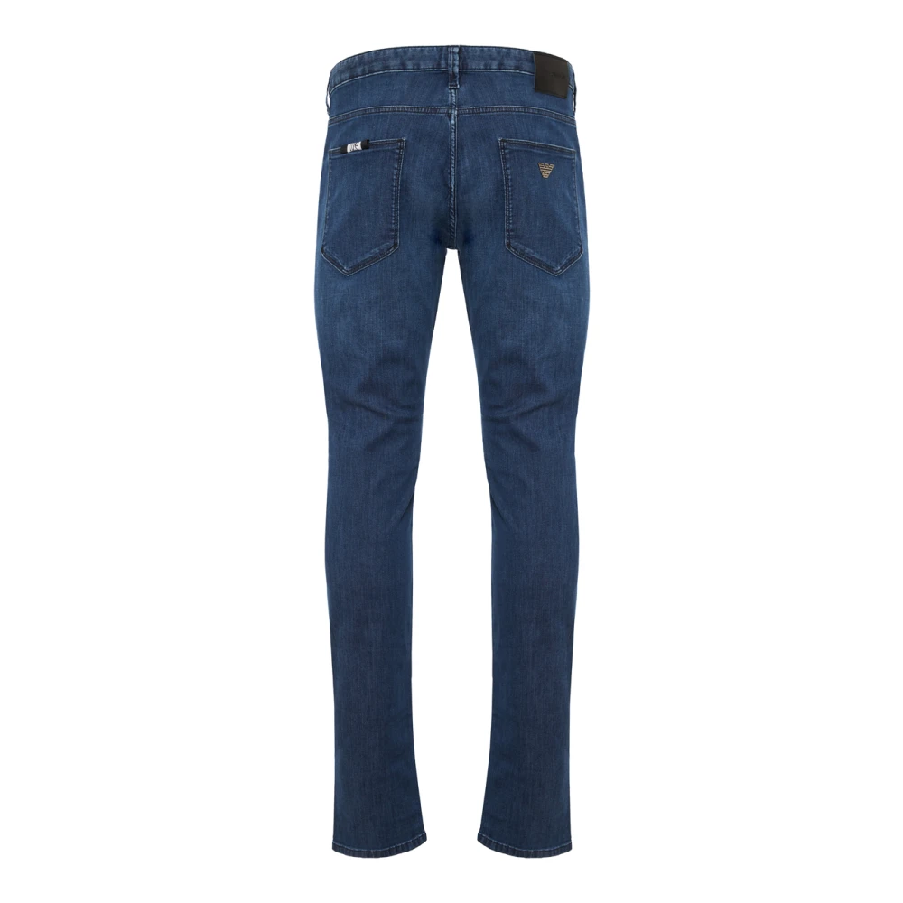 Emporio Armani Slim-Fit Jeans Blue Heren