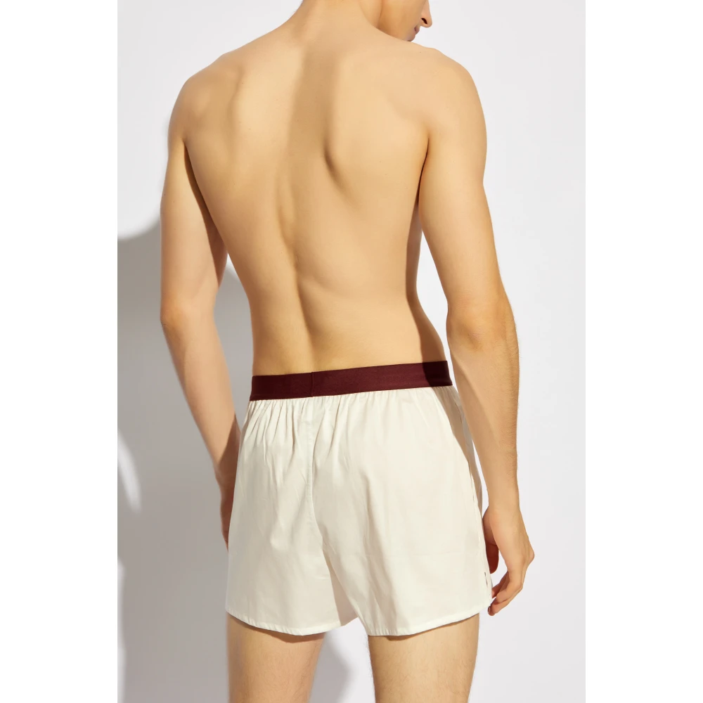 Dsquared2 Pyjamabroek met logo White Heren