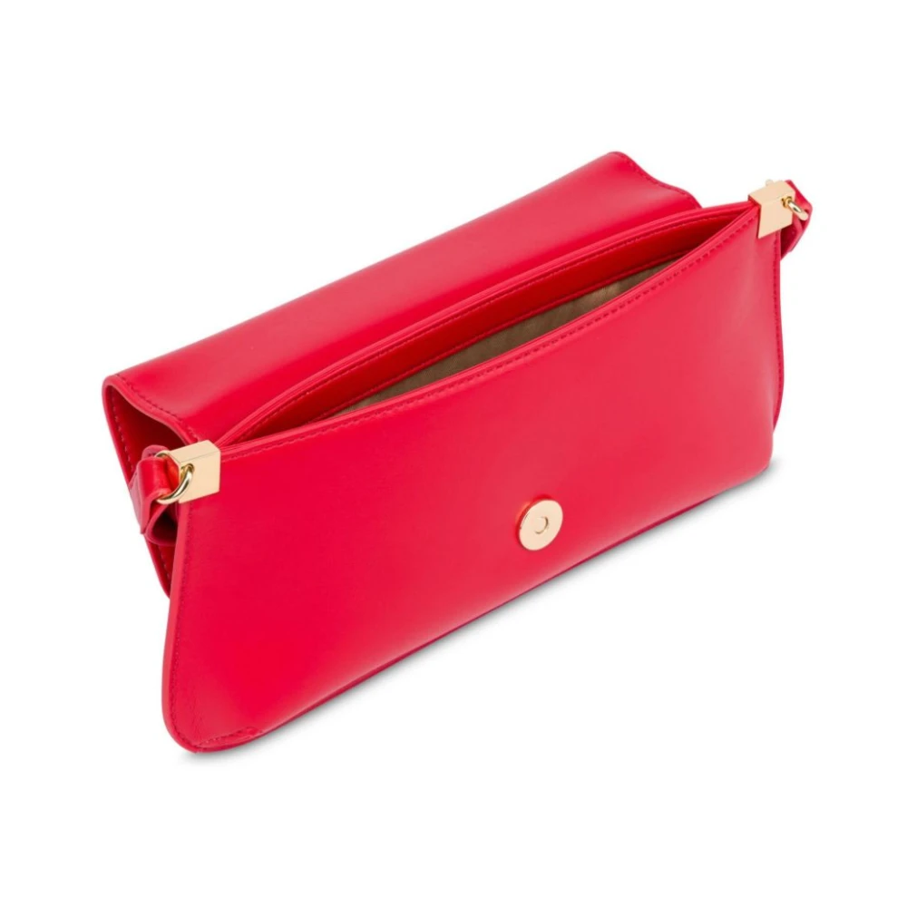 Love Moschino Rode Schoudertas Stijlvol Dames Accessoire Red Dames