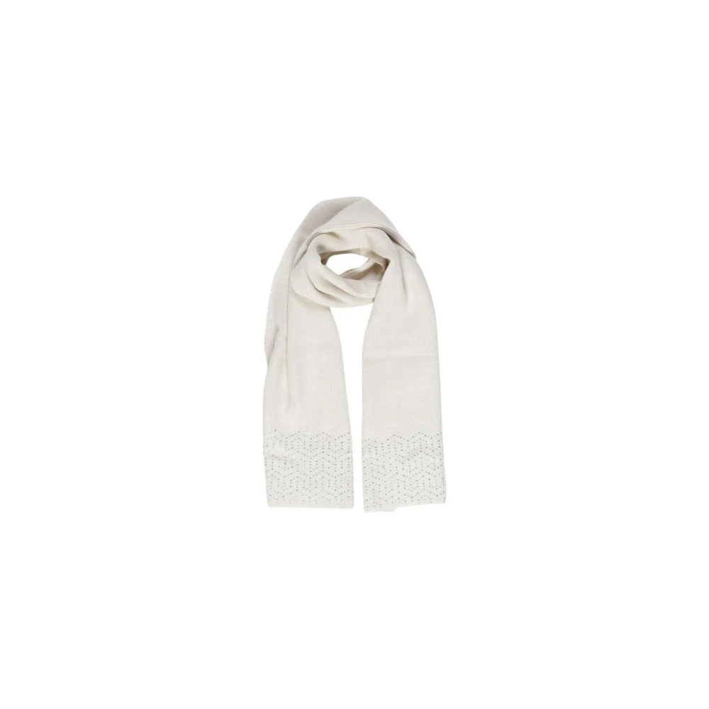 Pieces Beige Polyester Sjaal Herfst Winter Collectie Beige Dames