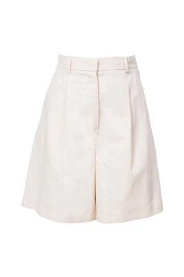 Cotton and Linen Bermuda
