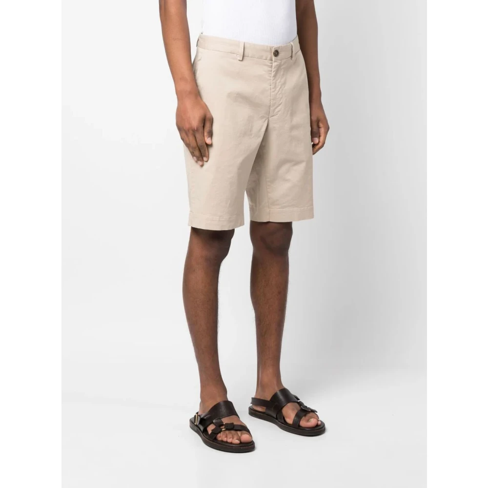 Sunspel Licht Steen Klassieke Chino Shorts Beige Heren