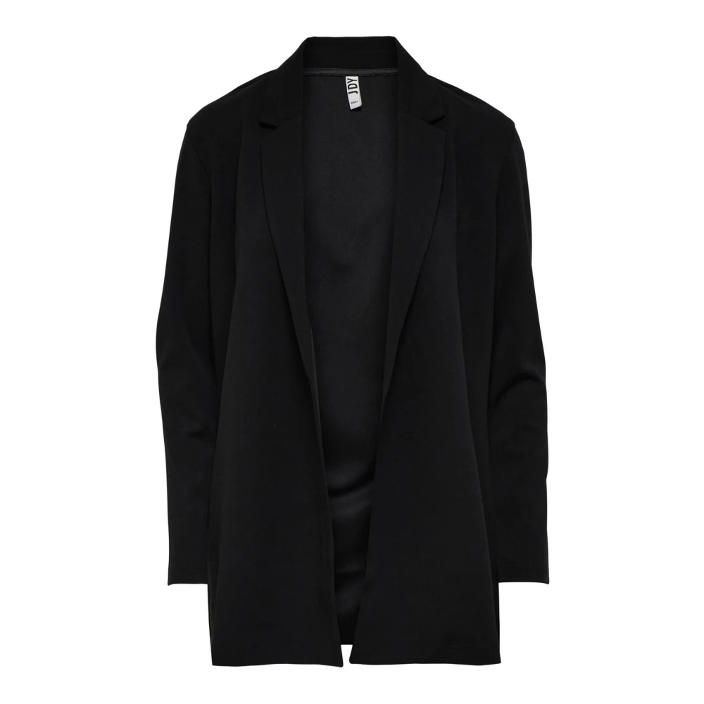 Jacqueline De Yong Black Polyester Blazer - IT36|XXS - Image 4