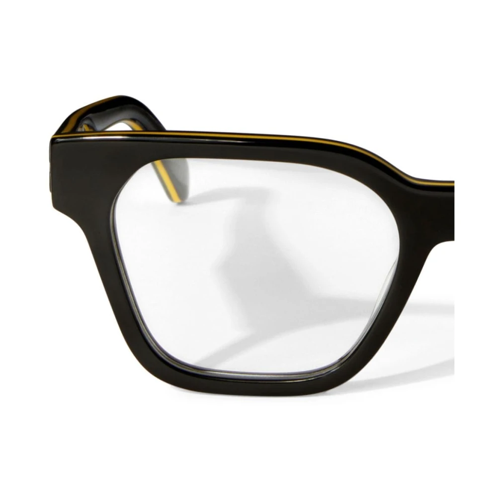 Off White Optiek Montuur Black Unisex