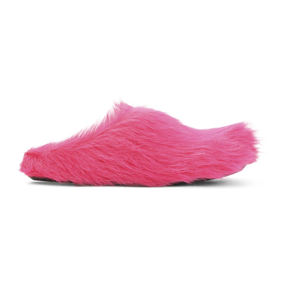 Marni Women's Pink Fussbett Sabot - Slippers - 6 Uk - Shoes