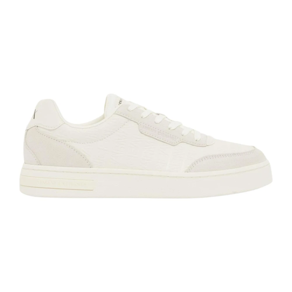 Armani Exchange Hombre Blanco Zapatos, Talla: 42 1/2 Eu
