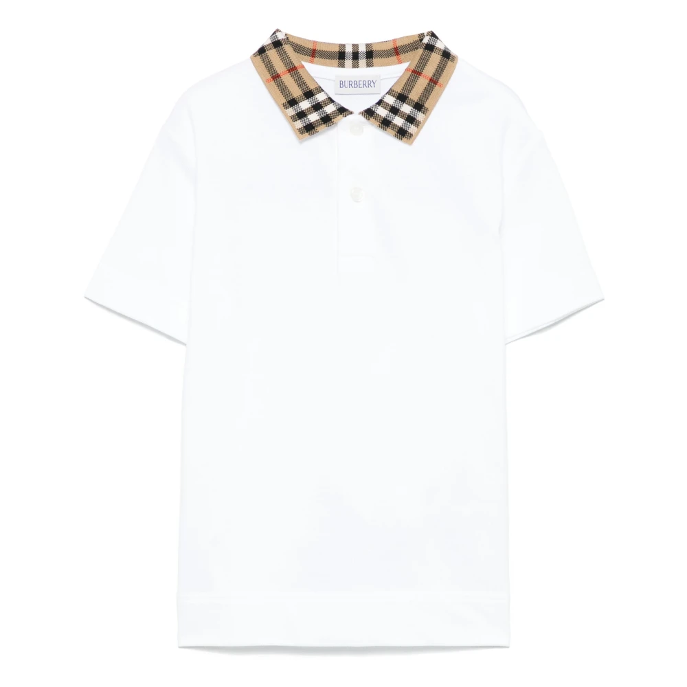 Burberry Barn Vita T-shirts och Polos White, Pojke