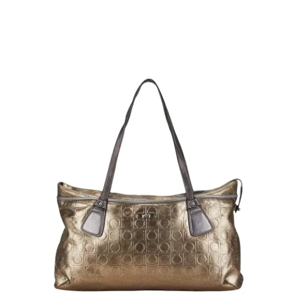 Pre-owned > Pre-owned Bags > Pre-owned Tote Bags - - Salvatore Ferragamo Pre-owned - Modalova