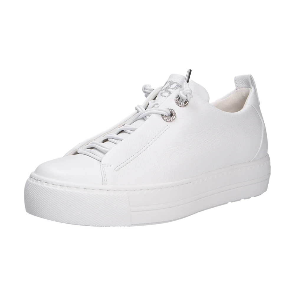 Paul Casual Leren Sneakers Dames Schoenen Wit
