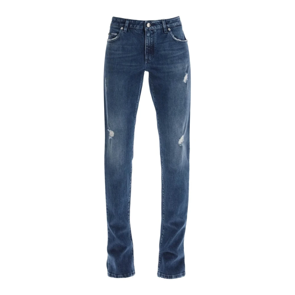 Dolce & Gabbana Italiaanse Jeans Made in Italy Blue Dames