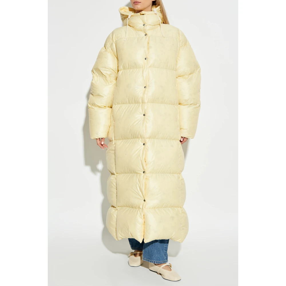 Jil Sander Donsjas Yellow Dames