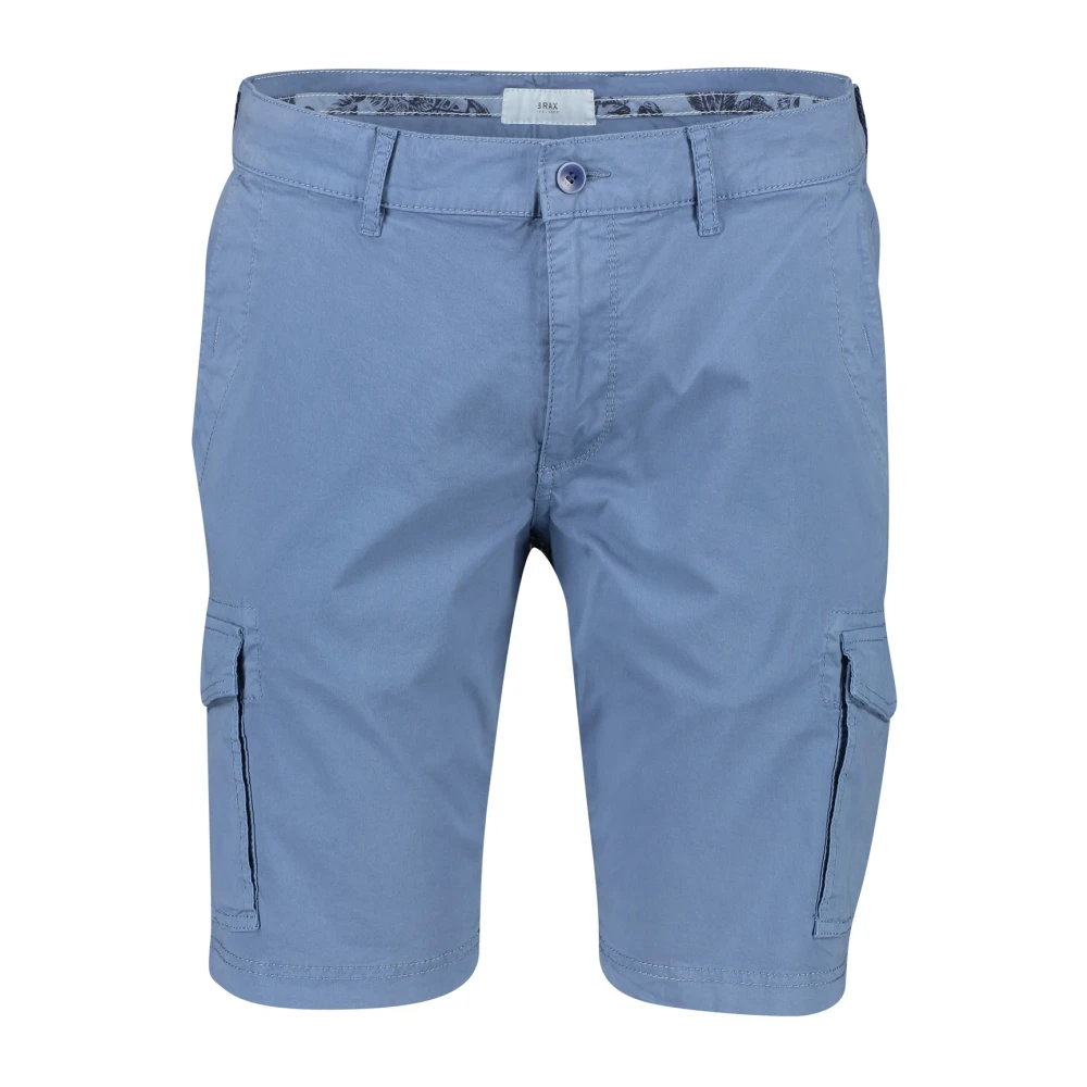 BRAX Blauwe Cargo Shorts Blue Heren