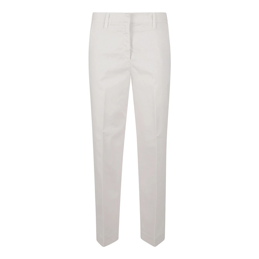 True Royal Beige Zijdeblend Broek Beige Dames